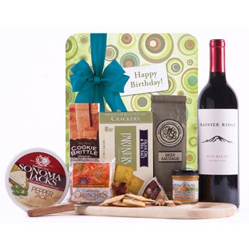 Red Wine Gourmet Gift Basket