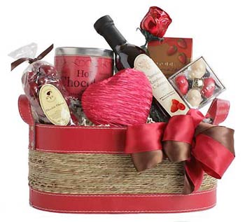 Valentine and Romance Basket