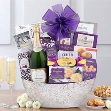Spring Champagne Gift Basket