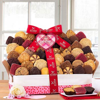 Valentines Day Cookies & Brownies Gift