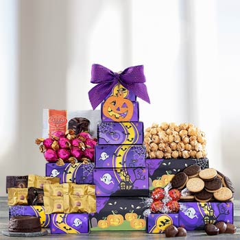 Halloween Chocolate Gift Tower