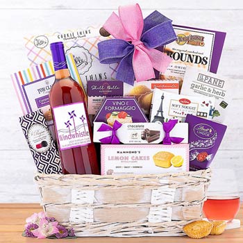 Moscato Wine Basket for Her