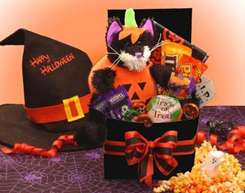 Halloween Cat Gift Box
