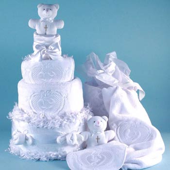 Baby Angel Cake Gift Tower