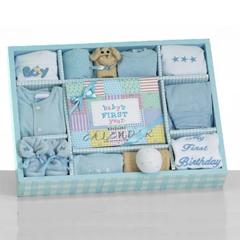 Baby Boy First Year Gift Box