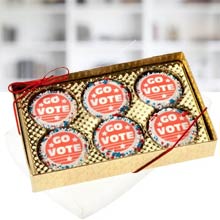 Go Vote Chocolate Covered Oreos Gift Box