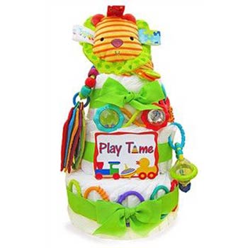 Playtime for Baby Diaper Cake
