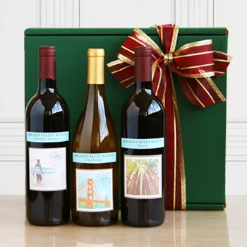 Regalo Valley Ranch Wine Gift Box