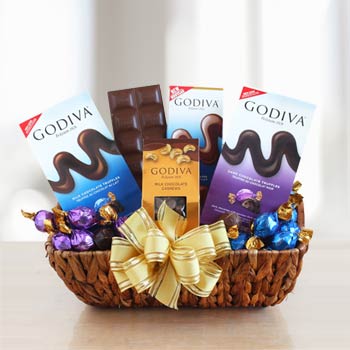 Godiva Chocolate Holiday Gift Basket