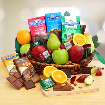 Executive Gourmet Fruit Gift Basket