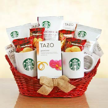 Starbucks Romantic Treat Gift Basket