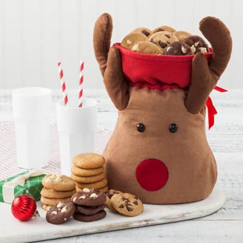 Christmas Cookie Reindeer Tote