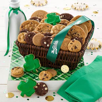St. Patricks Day Cookie Basket