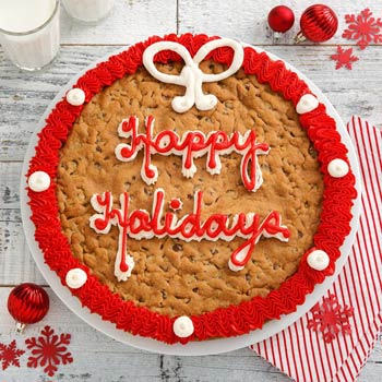 Mrs. Fields Happy Holidays Cookie