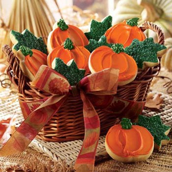 Mrs. Fields Pumpkin Cookies Basket
