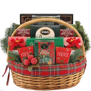 Seasons Greetings Gift Basket for Canada