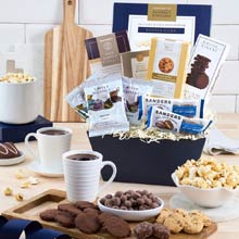 Gourmet Chocolates and Coffee Gift Basket