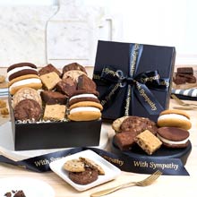 With Sympathy Cookies and Brownies Gift Box